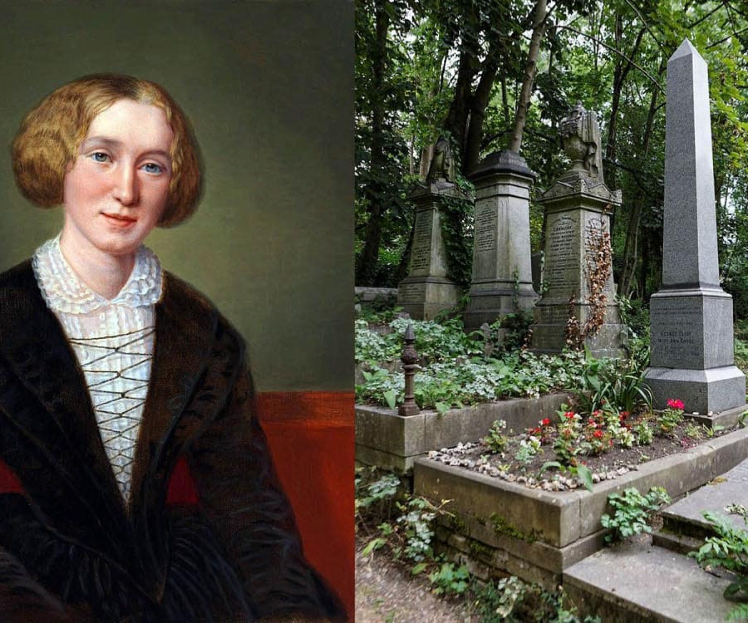George Eliot's grave