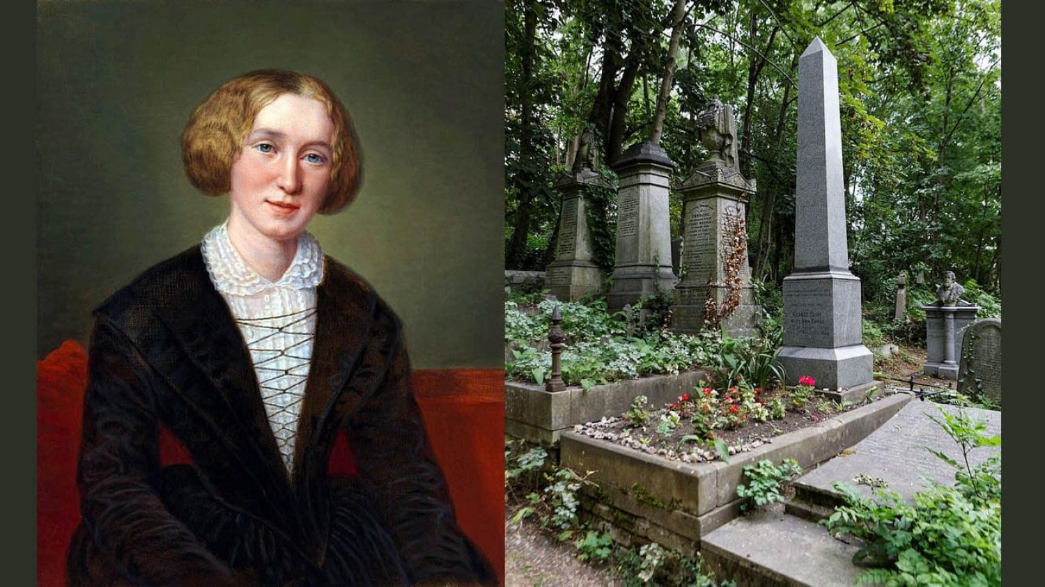 George Eliot's grave