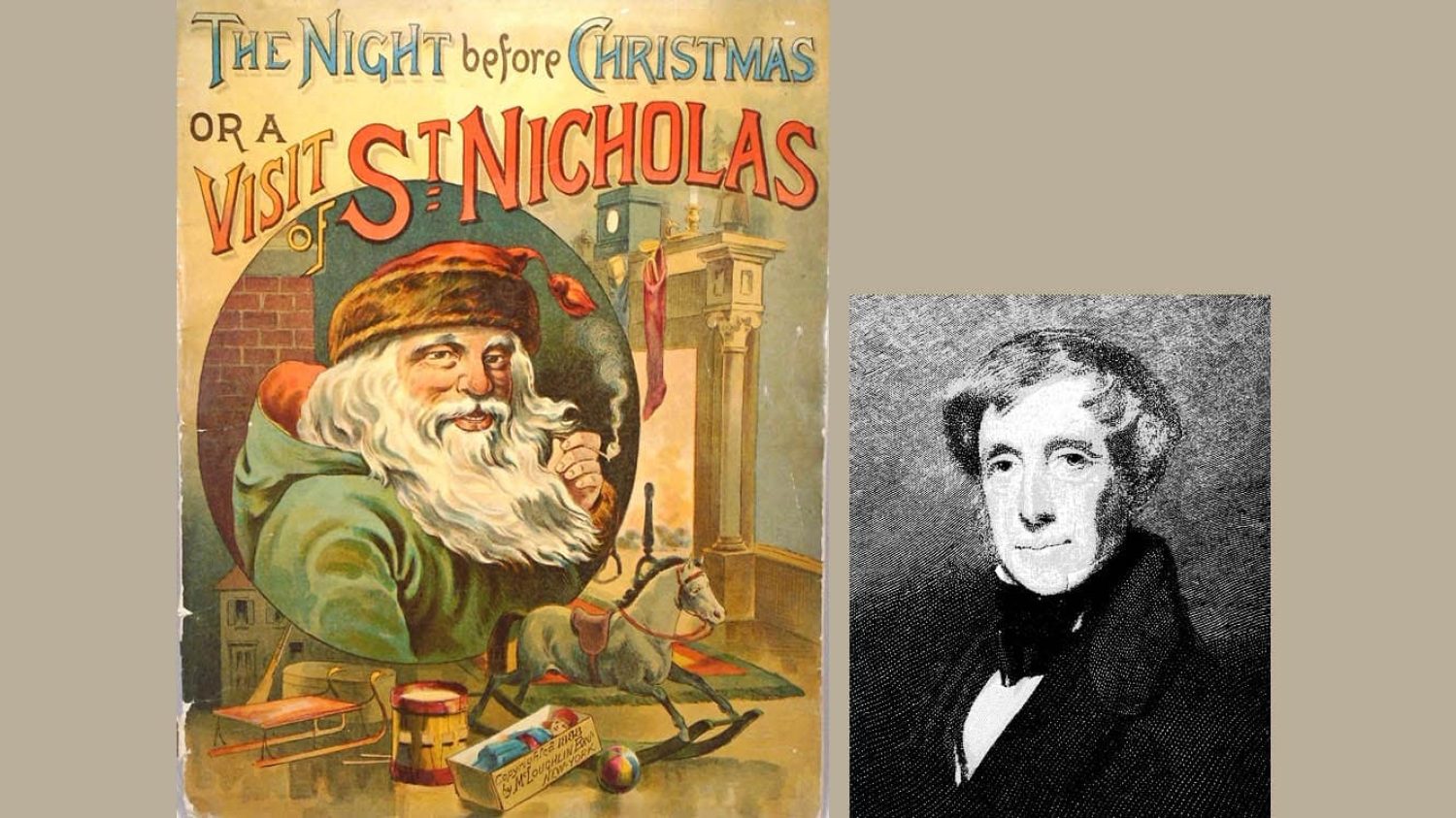A Visit From St. Nicholas, by Clement Clarke Moore