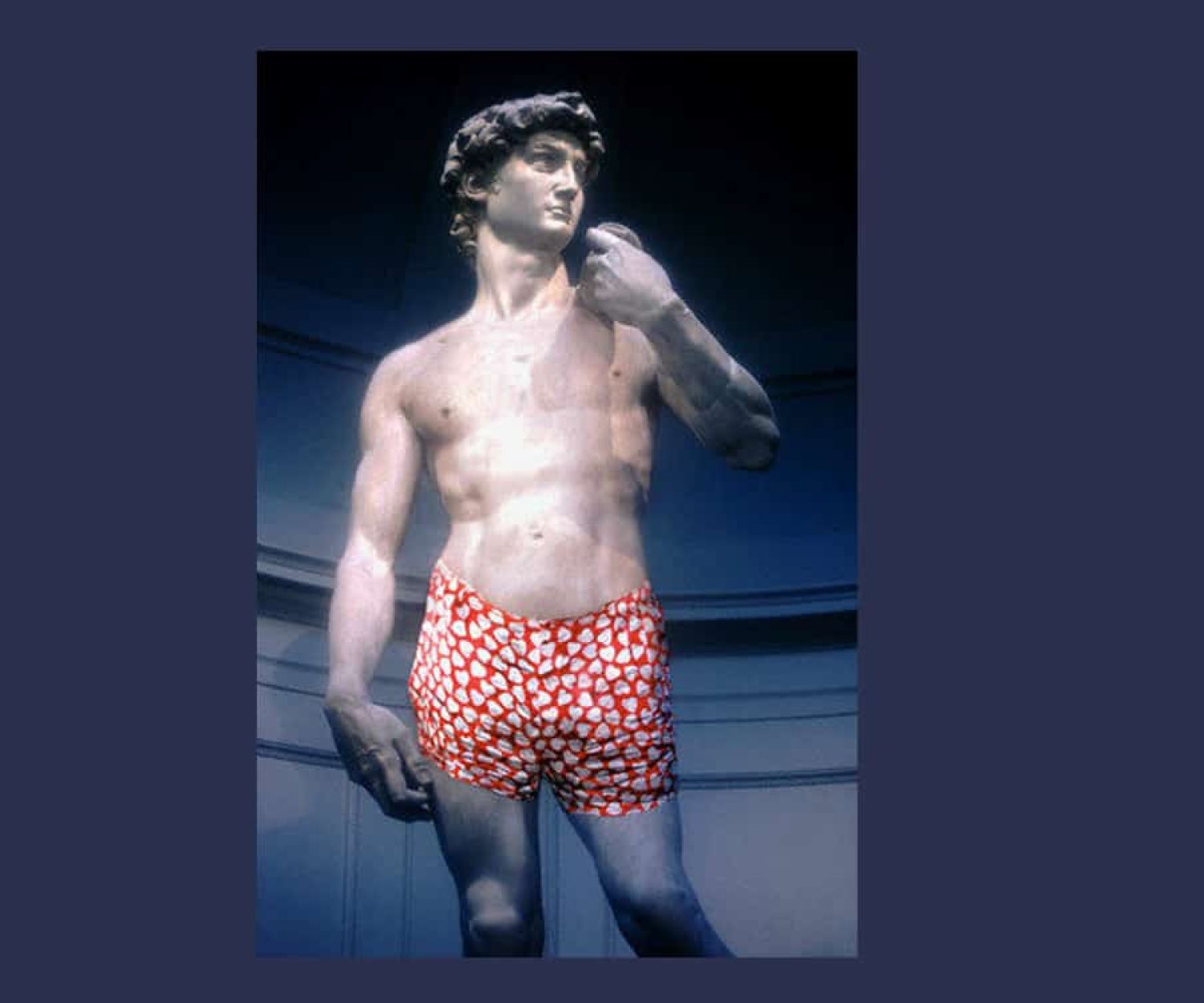 Bowlderised Statue of David