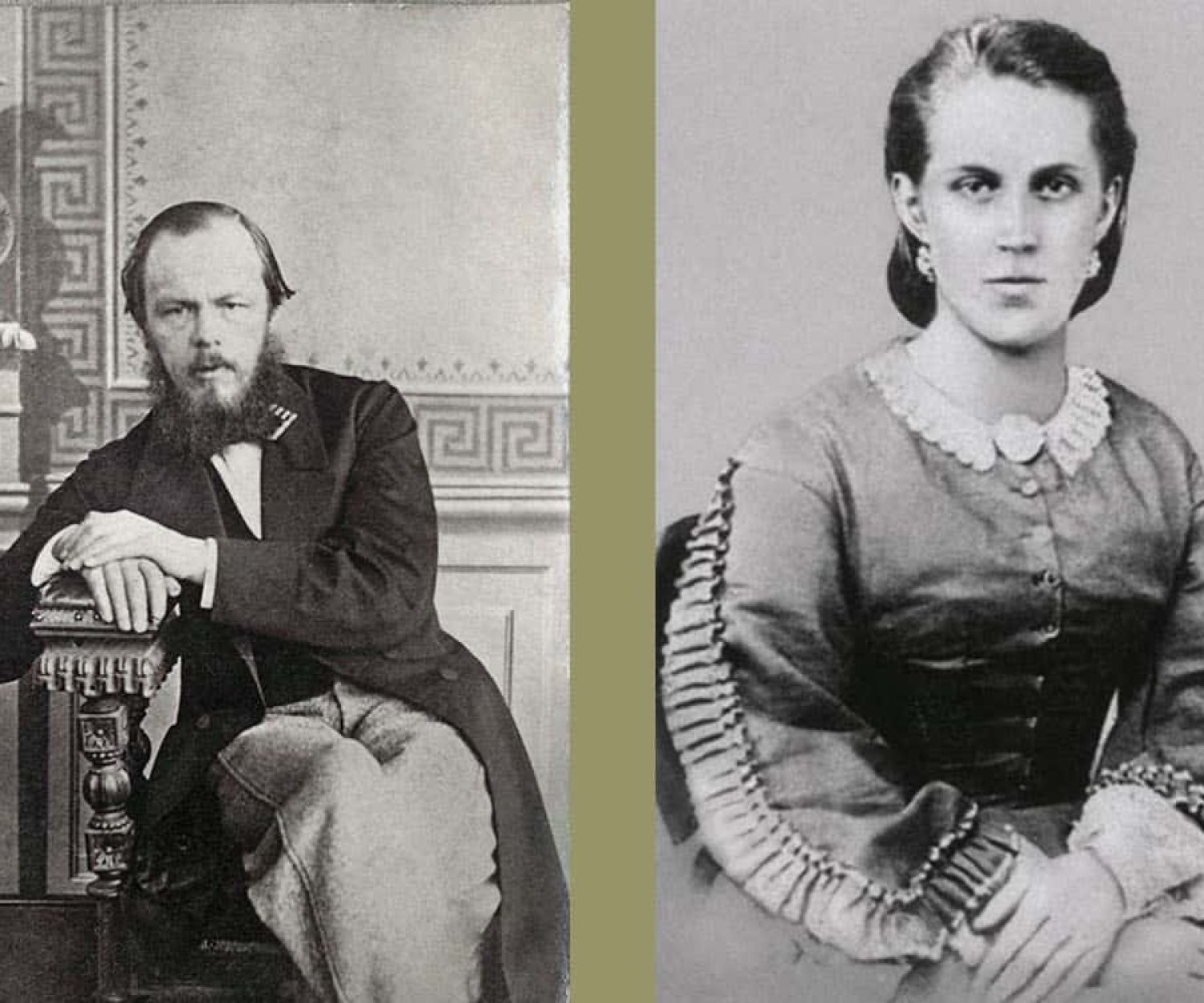 Fyodor Dostoyevsky & Anna Grigoryevna Snitkina