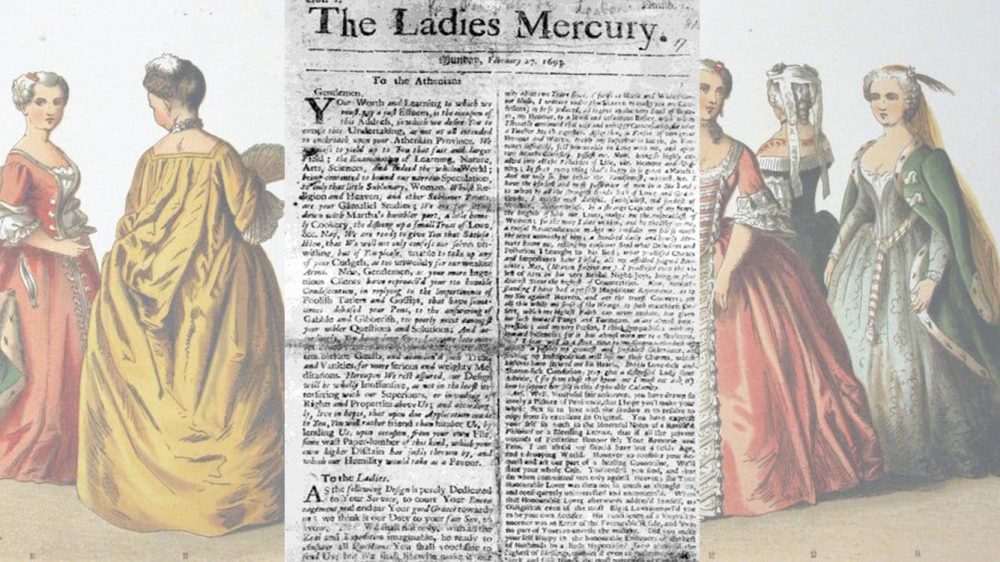 27 February 1693: The first women's magazine is published