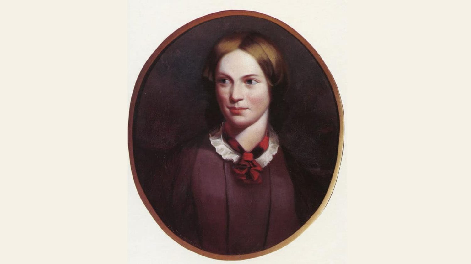 Charlotte Brontë by J. H. Thompson