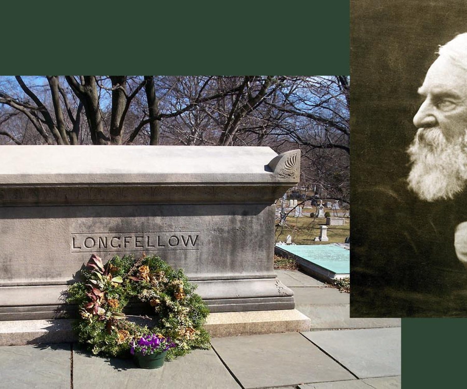 Henry Wadsworth Longfellow's grave