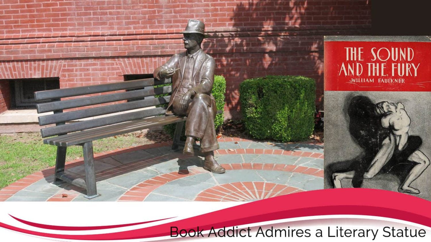 William Faulkner statue