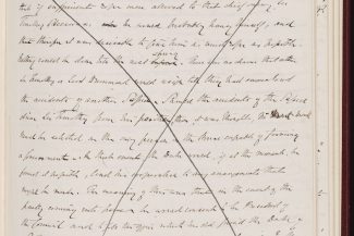 The Duke's Children manuscript