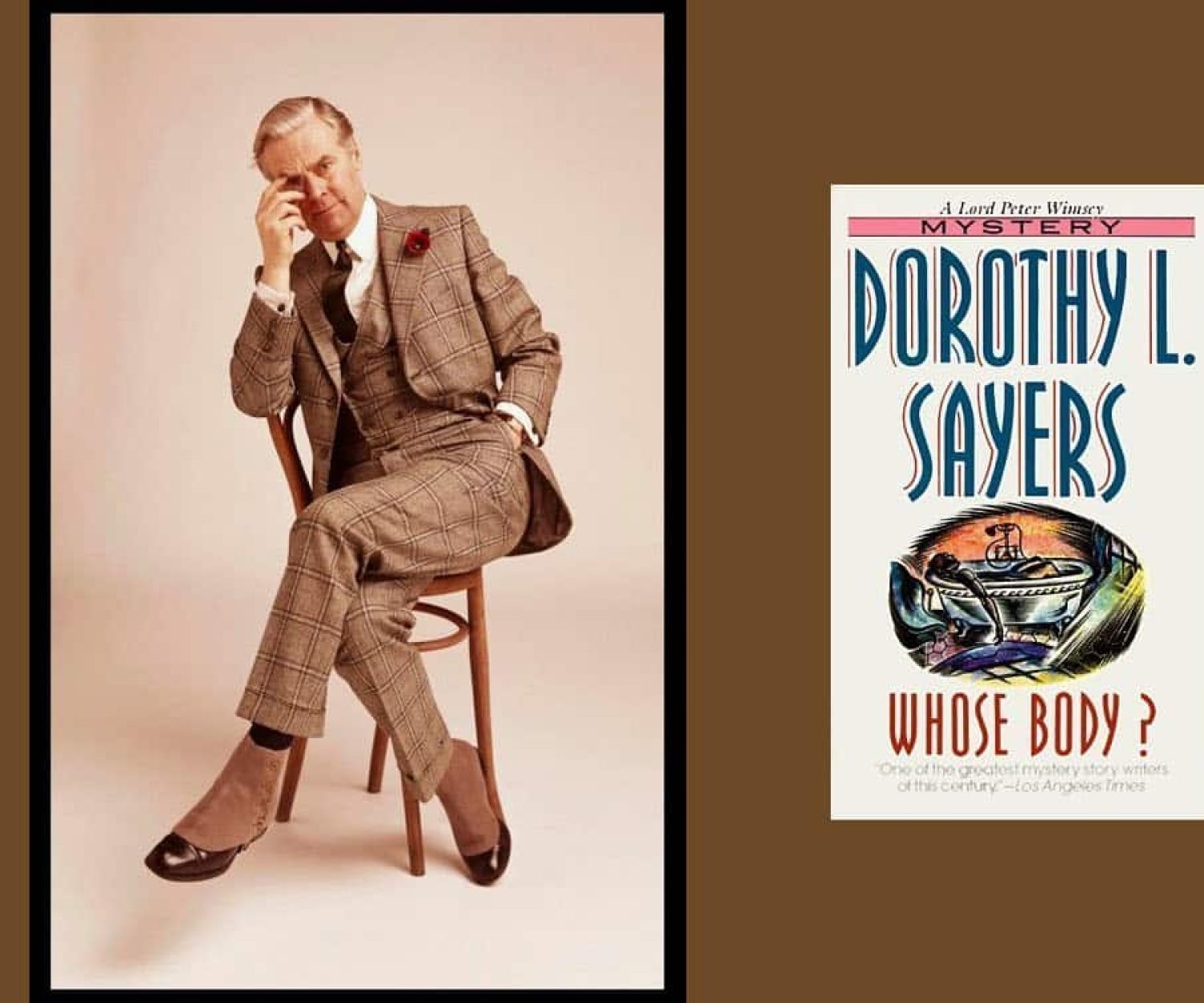 Ian Carmichael as Lord Peter Wimsey