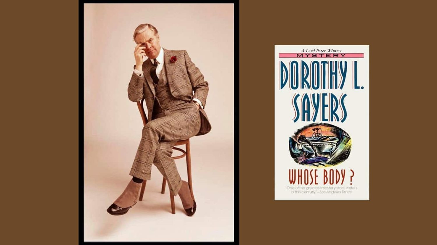 Ian Carmichael as Lord Peter Wimsey