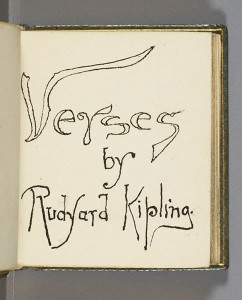 Verses 1922 by R Kipling