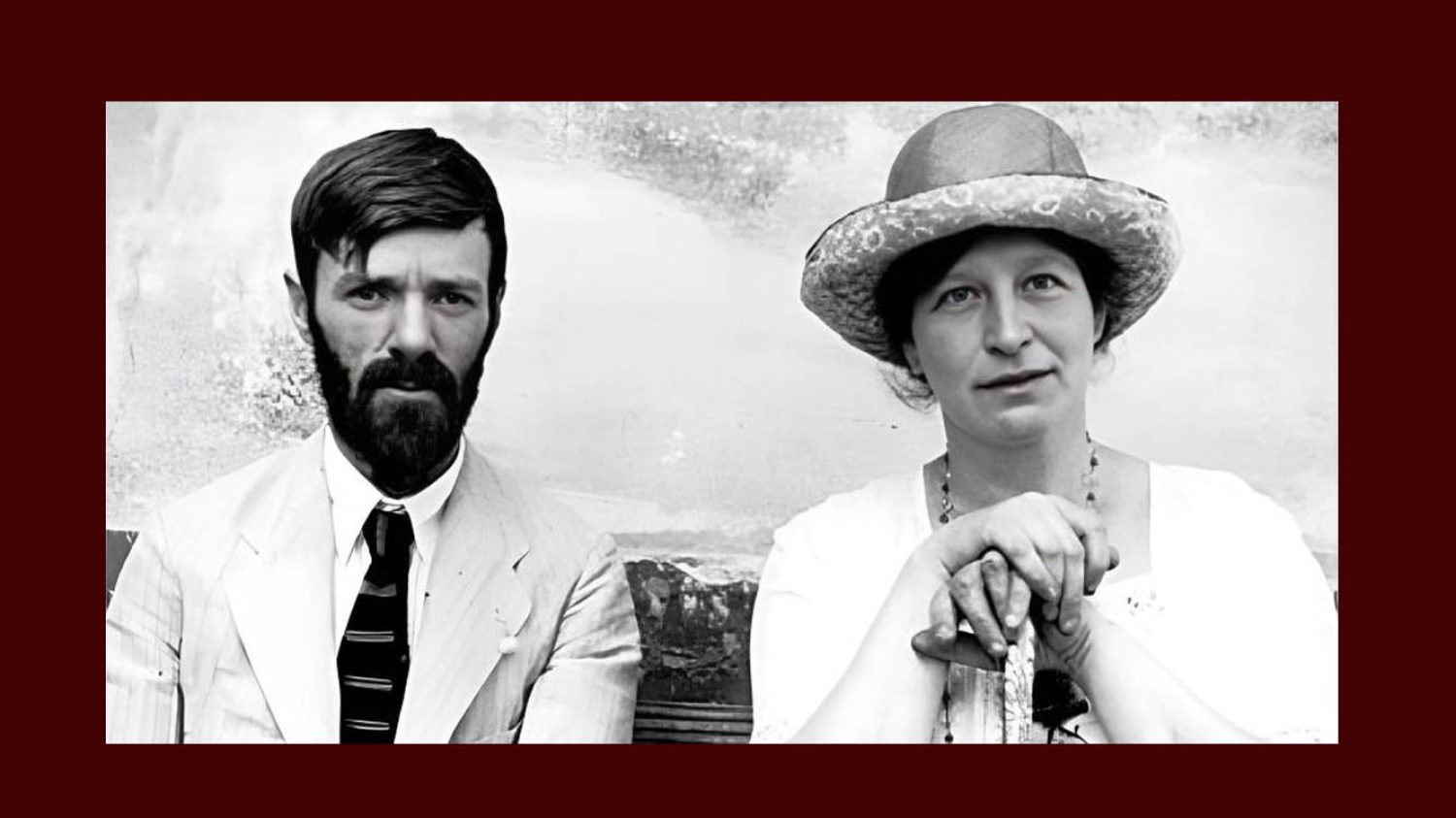 D.H. Lawrence and Frieda in 1914