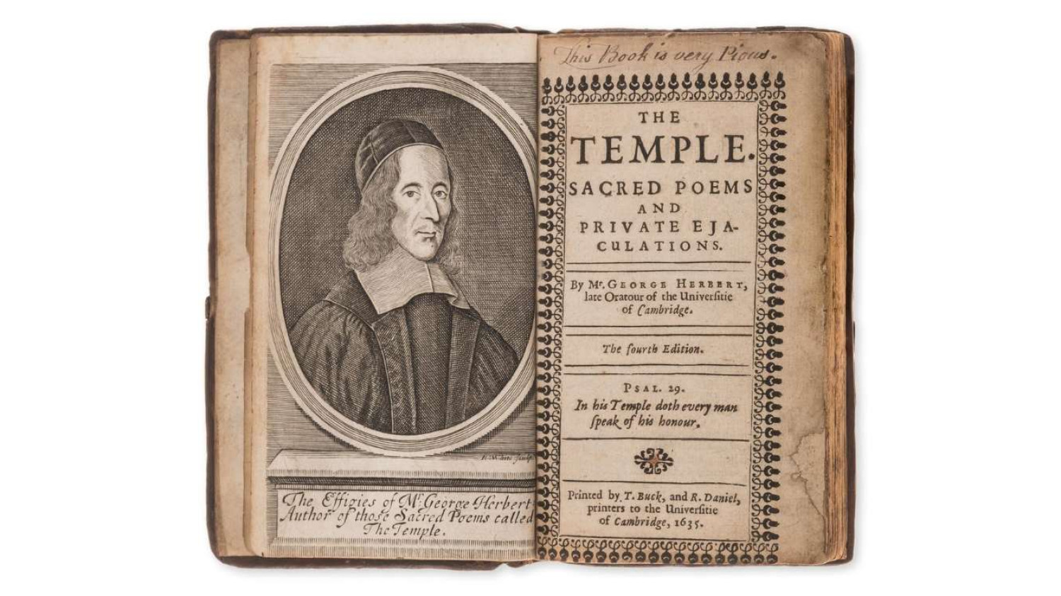 George Herbert, The Temple