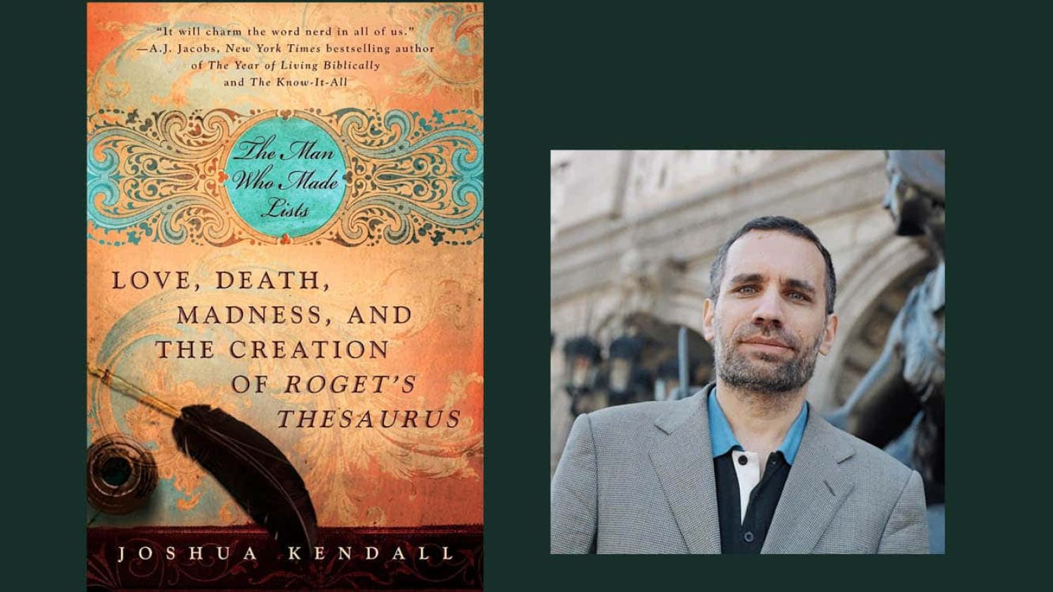 The Man who Made Lists by Joshua Kendall