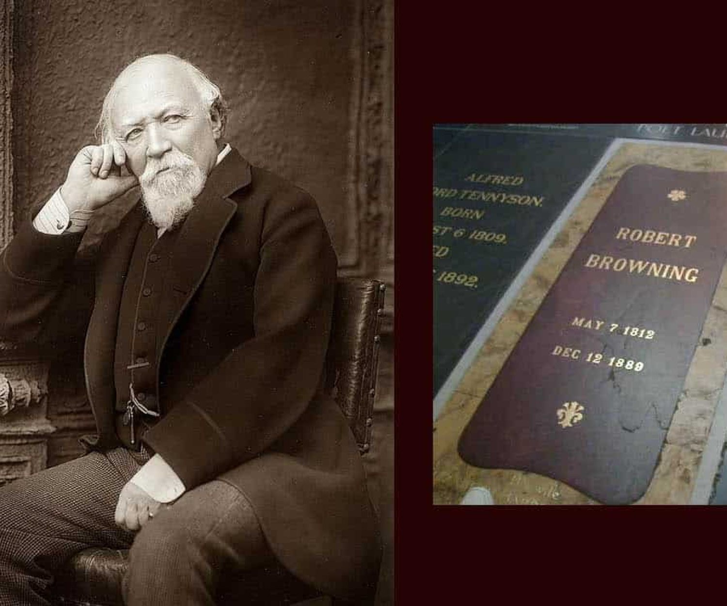 Robert Browning dies