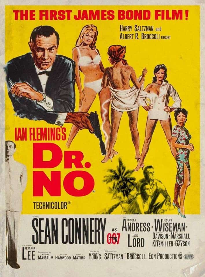 Dr No 1962 Movie Poster