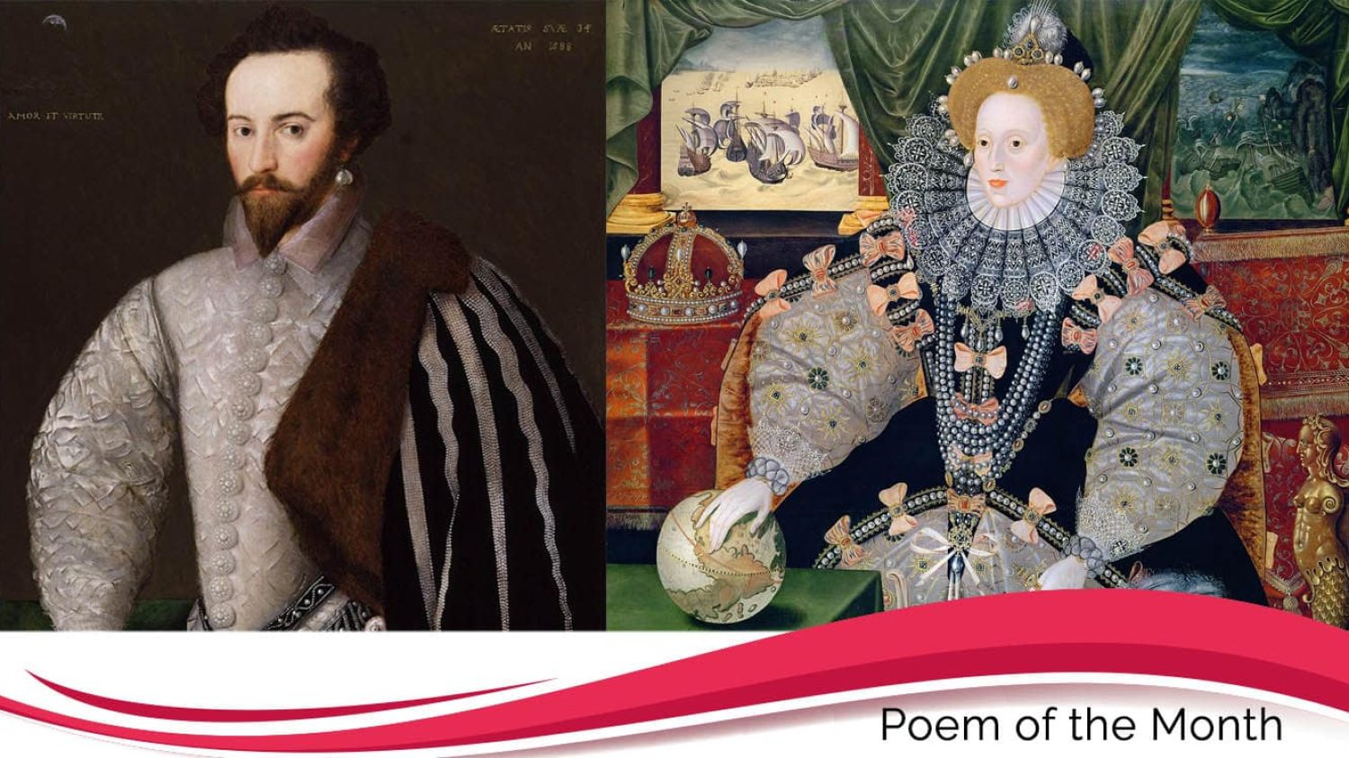 Sir Walter Raleigh & Elizabeth I of England
