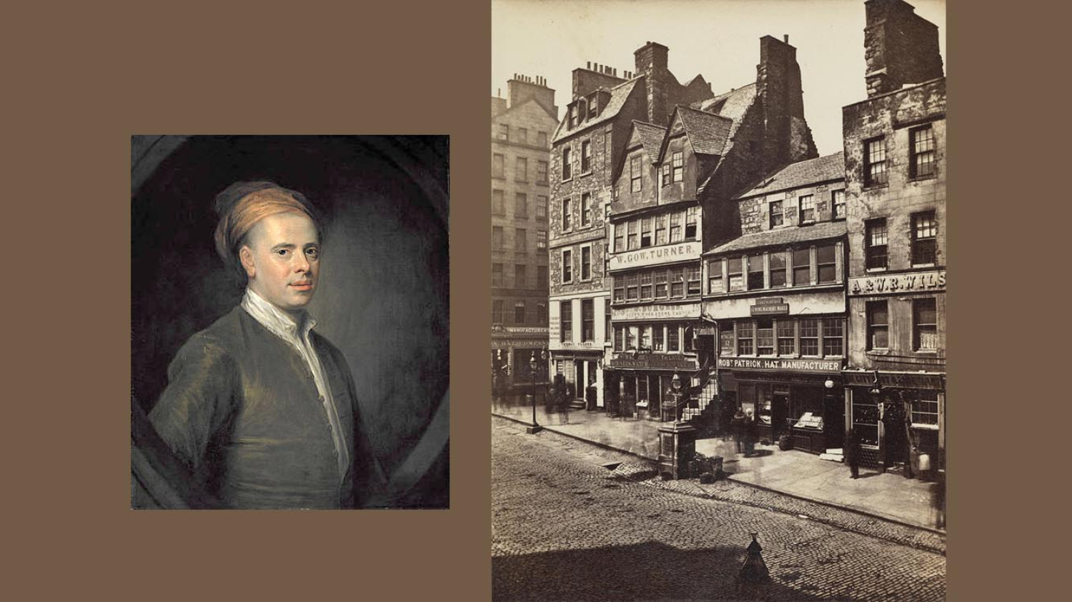 Allan Ramsay's Edinburgh shop