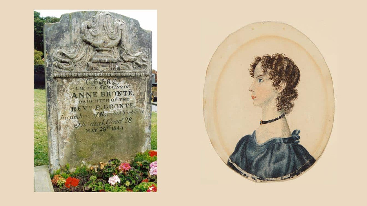 Anne Bronte's grave