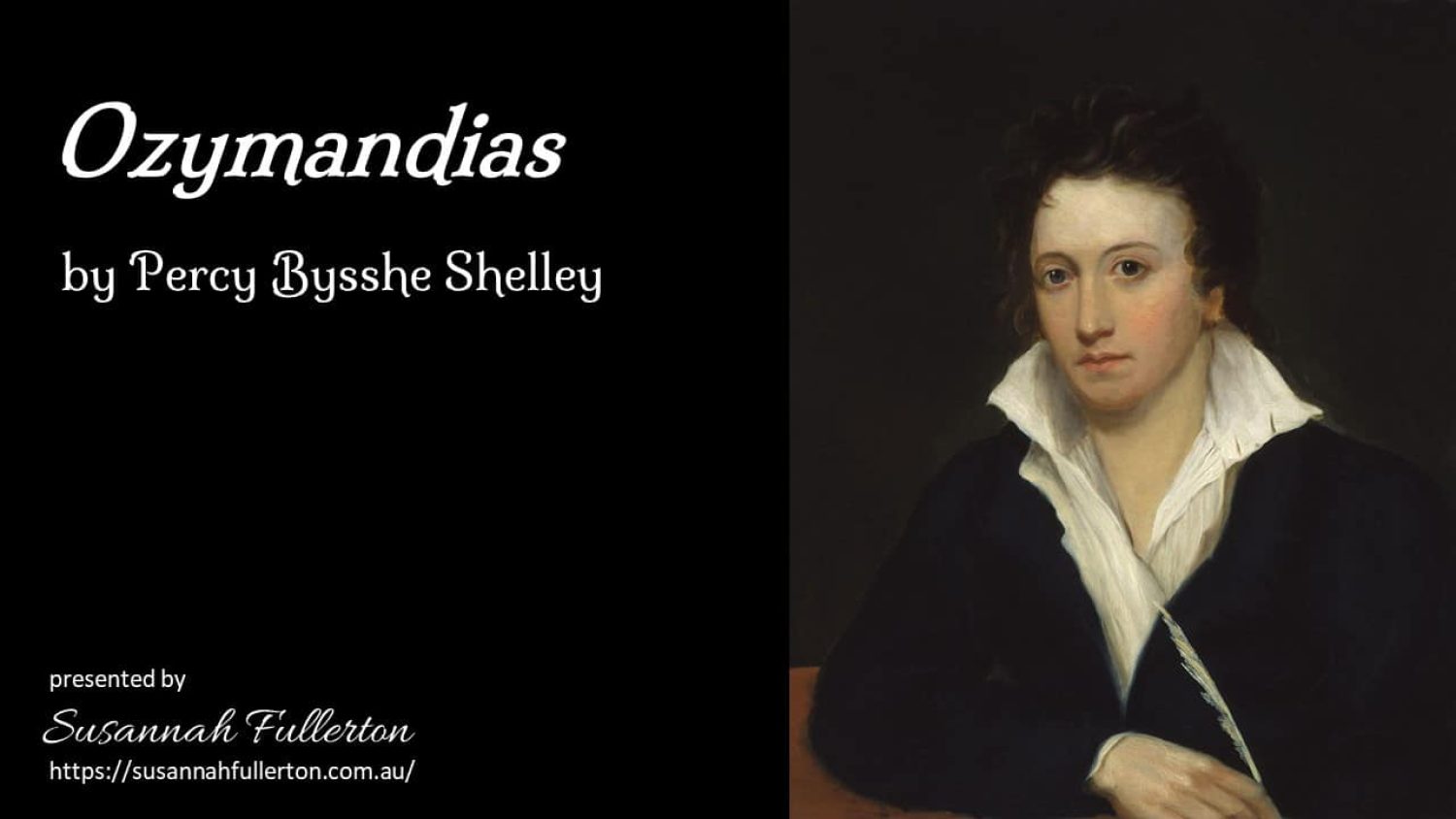 Percy Bysshe Shelley, 1819