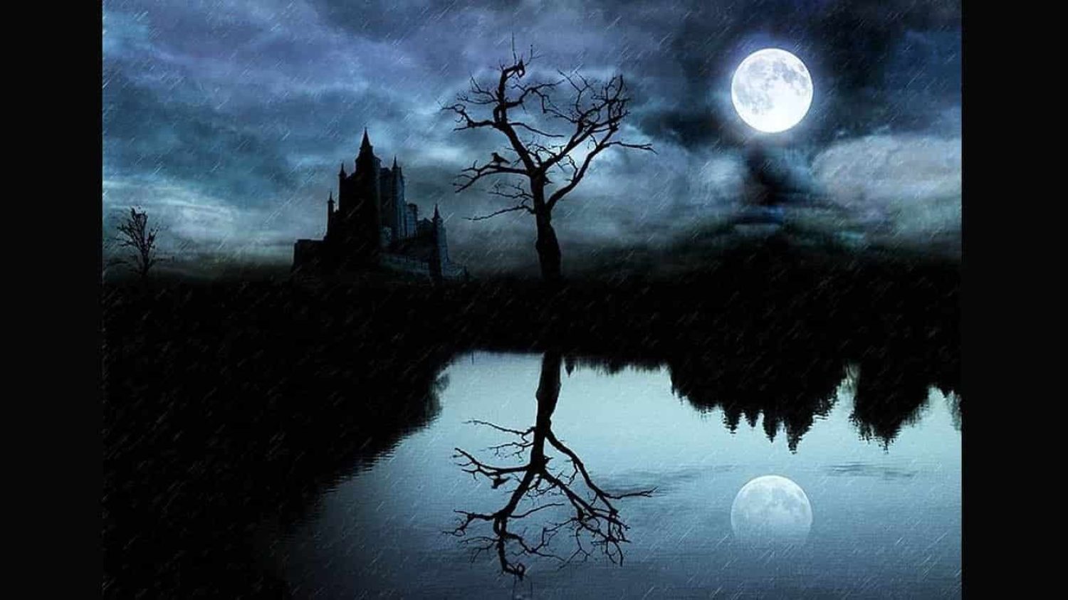 It was a dark and stormy night