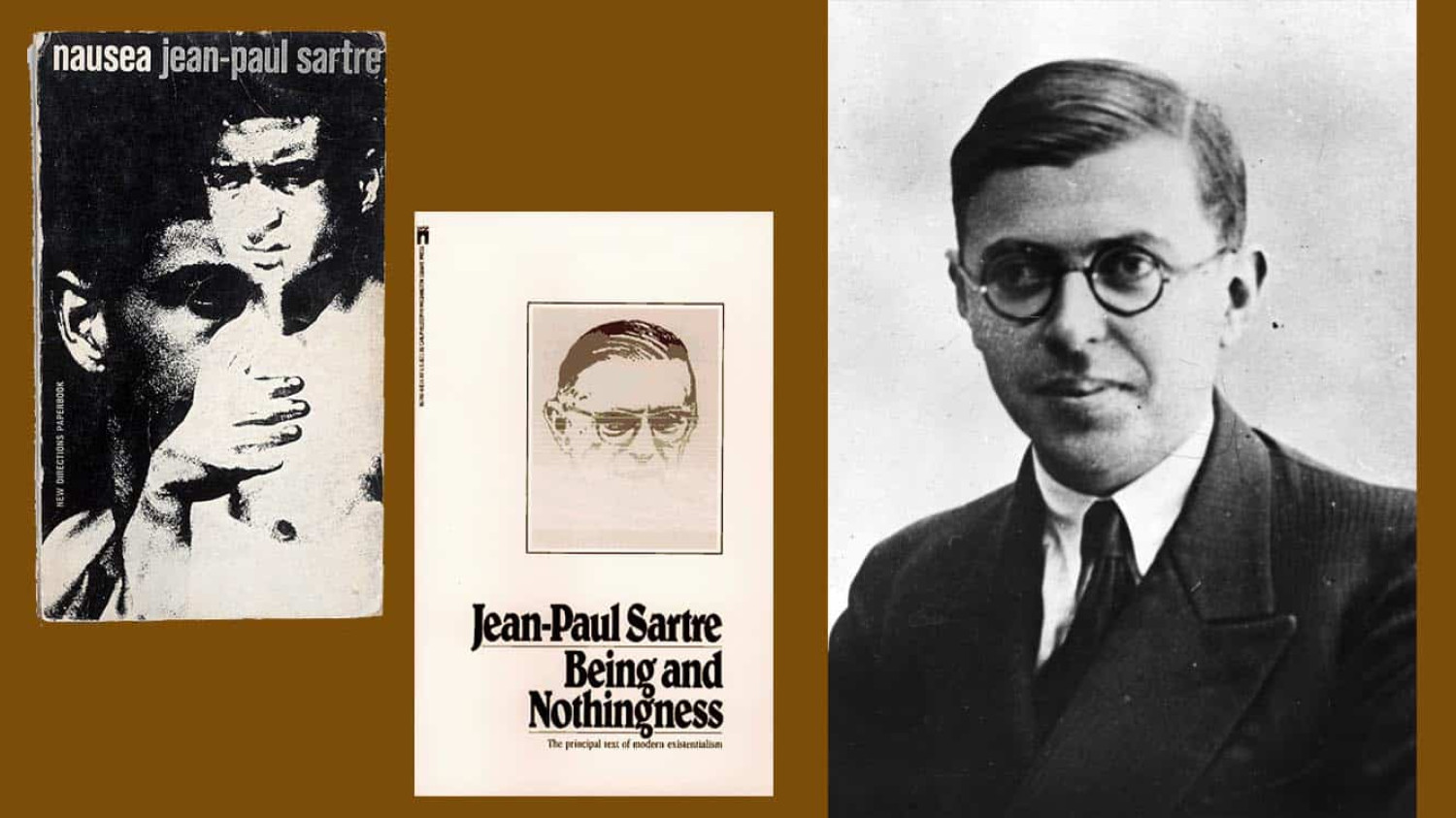 Jean-Paul Sartre & books