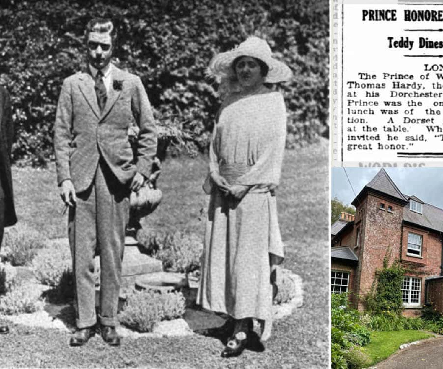 Thomas Hardy & Prince Edward