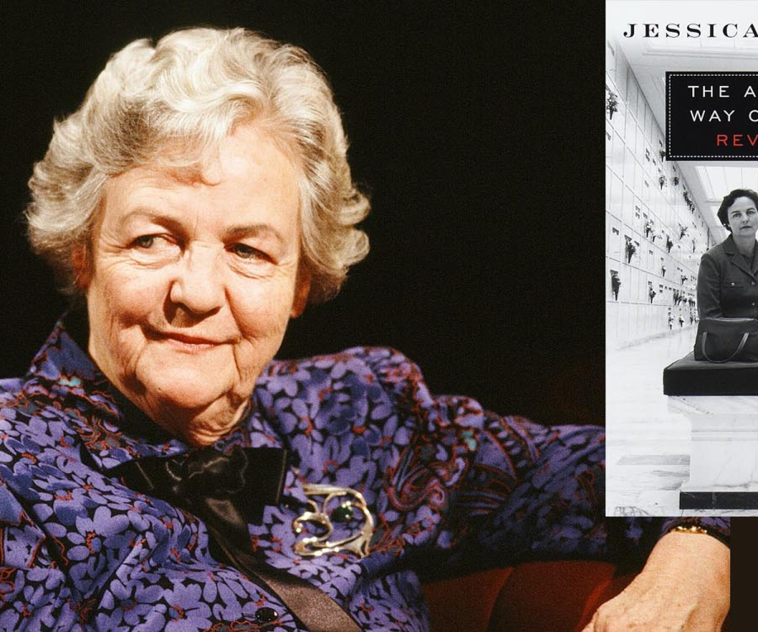 Jessica Mitford in 1988