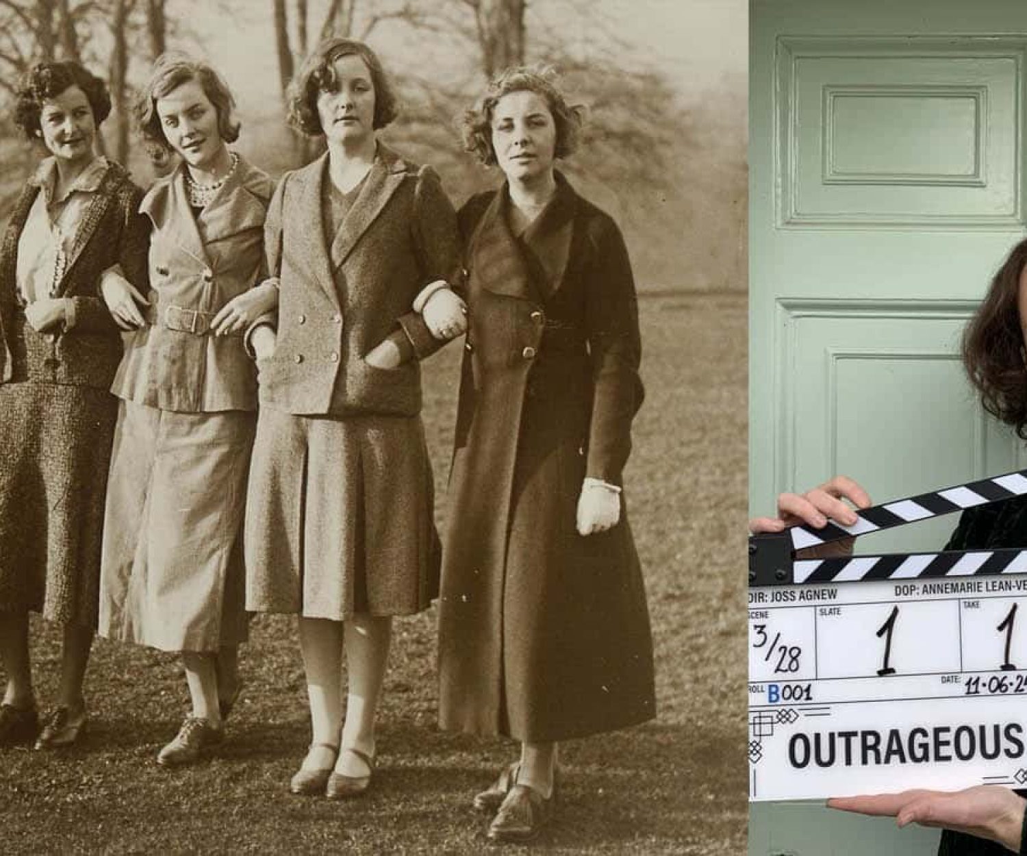 The Mitford Sisters & Bessie Carter as Nancy Mitford