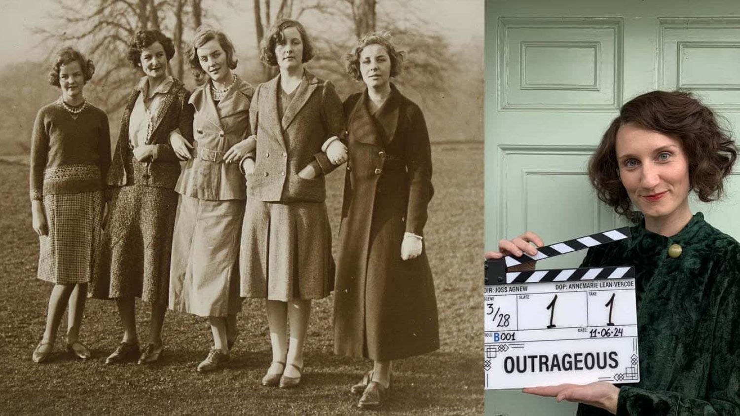 The Mitford Sisters & Bessie Carter as Nancy Mitford