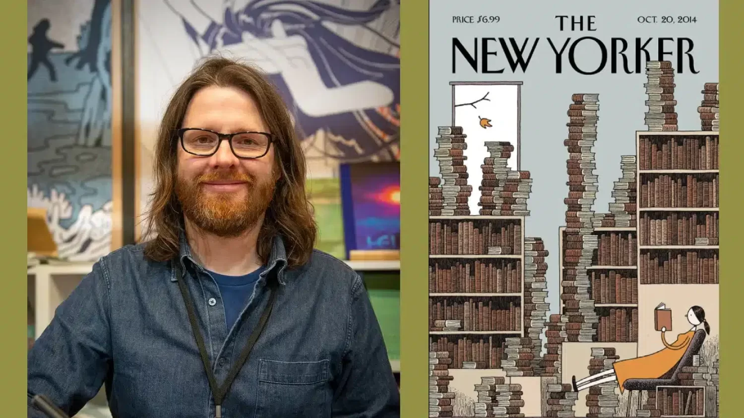 Tom Gauld, cartoonist