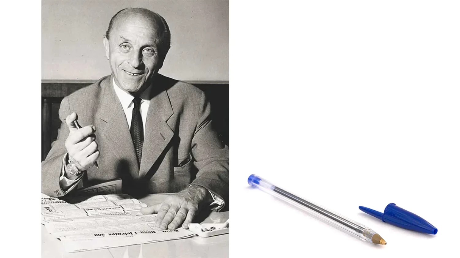 László Bíró and a Bic Pen