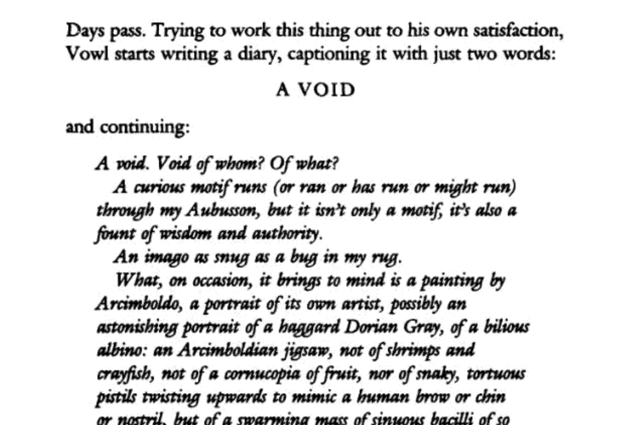 A Void, by Gilbert Adair