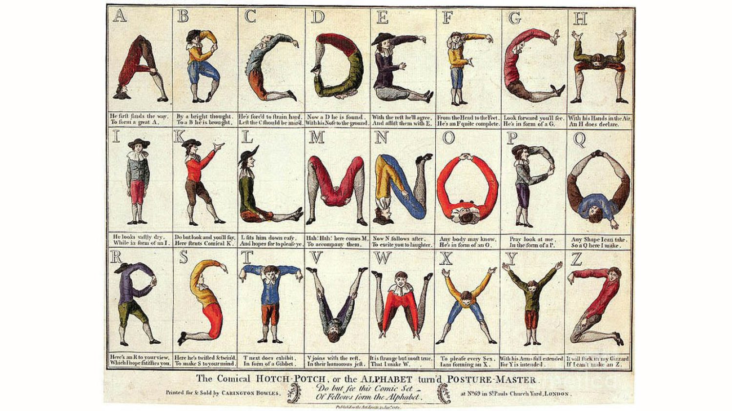The Comical Hotch Potch Alphabet