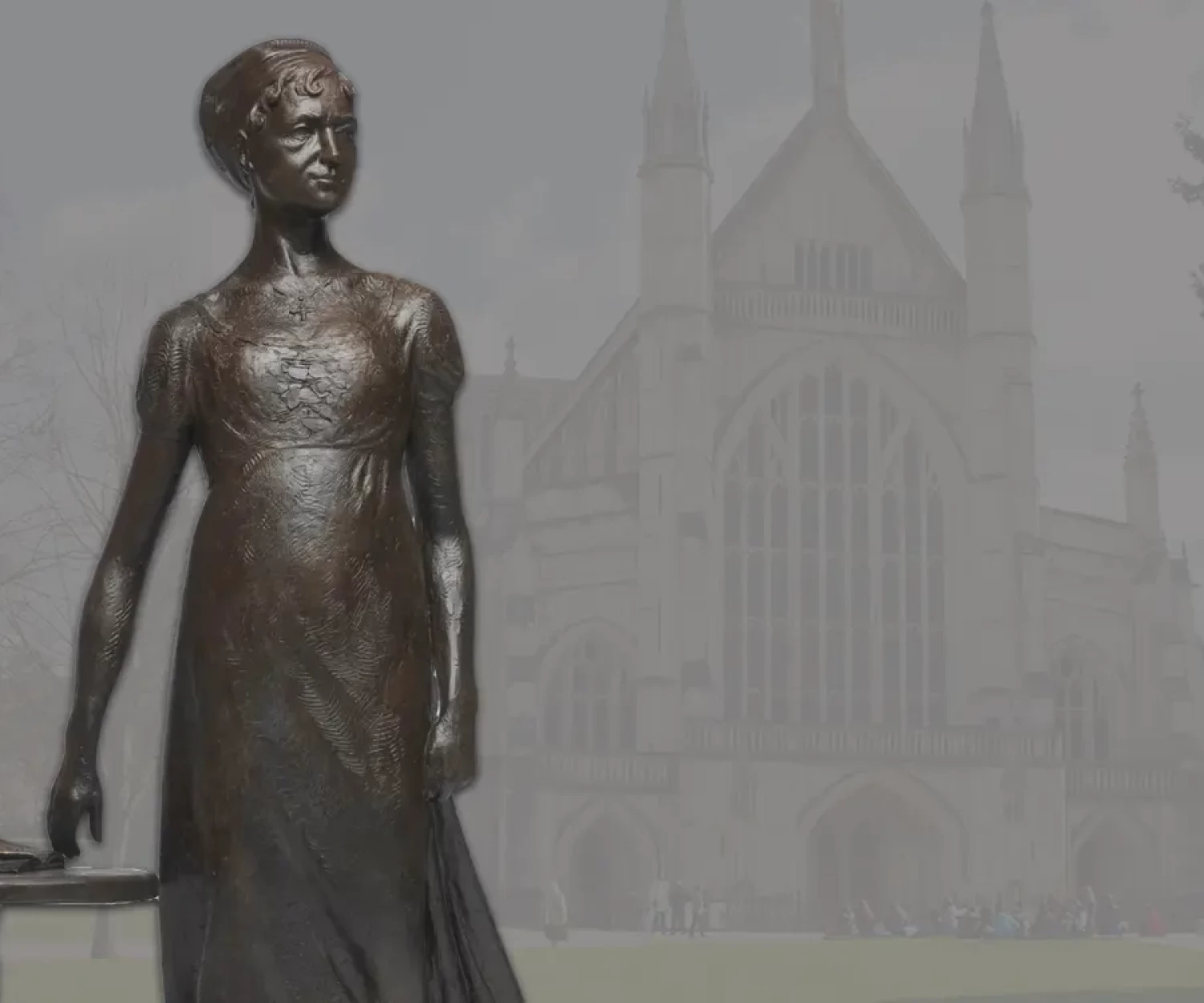 Proposed Austen statue in Winchester