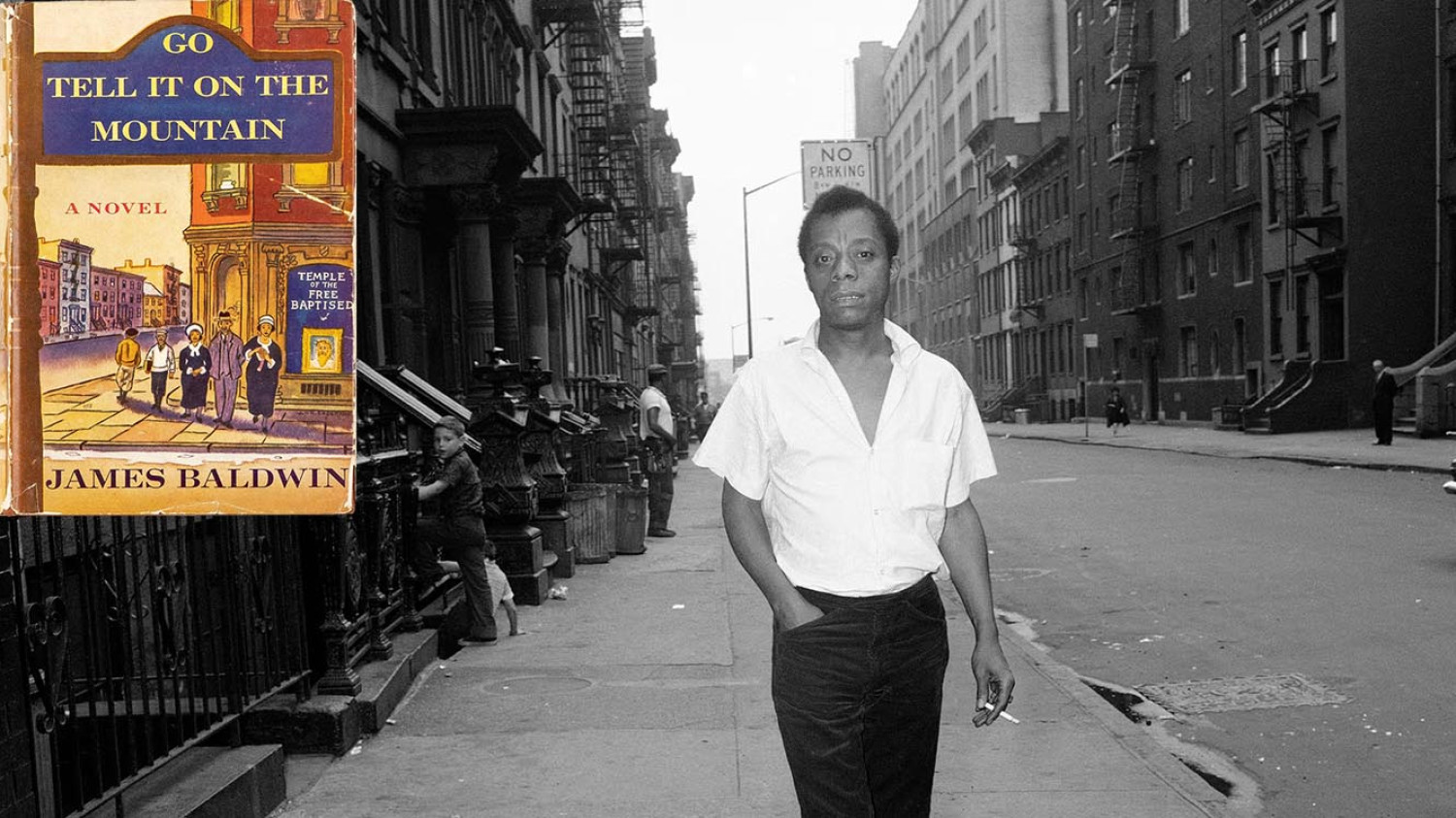 James Baldwin in New York, 1963