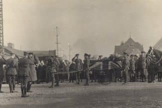 John McCrae's Funeral Procession to Wimereux, France