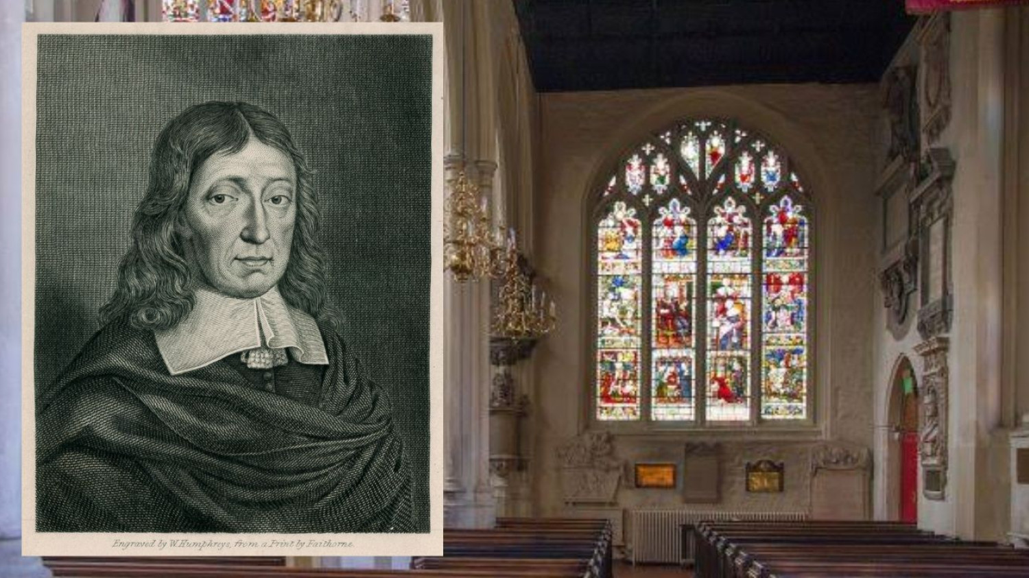 John Milton & The Milton Window at St Margarets