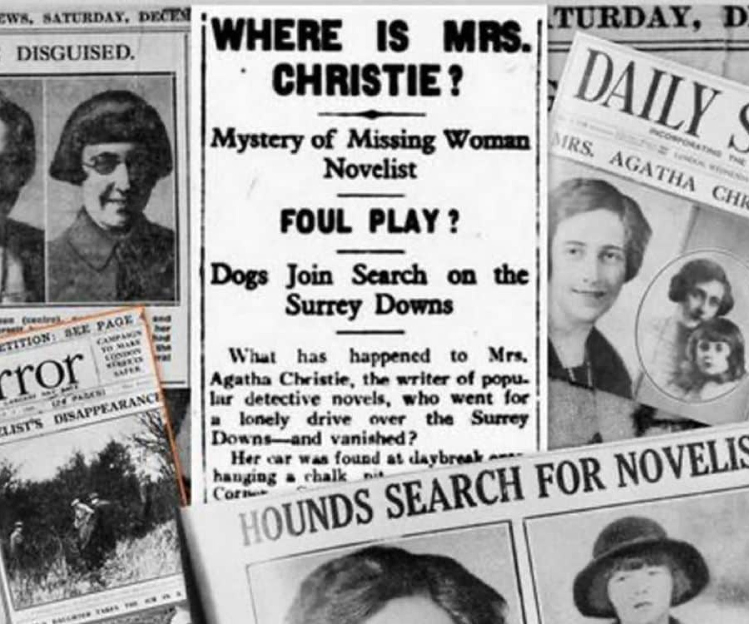 Agatha Christie disappearance