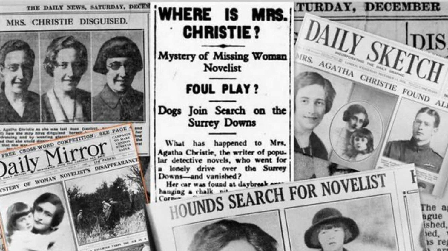 Agatha Christie disappearance