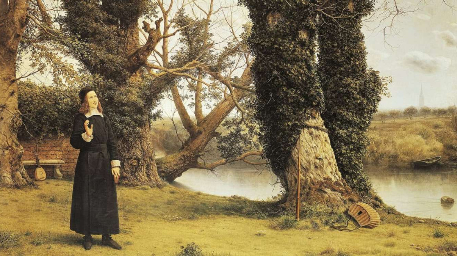 George Herbert at Bemerton, 1860