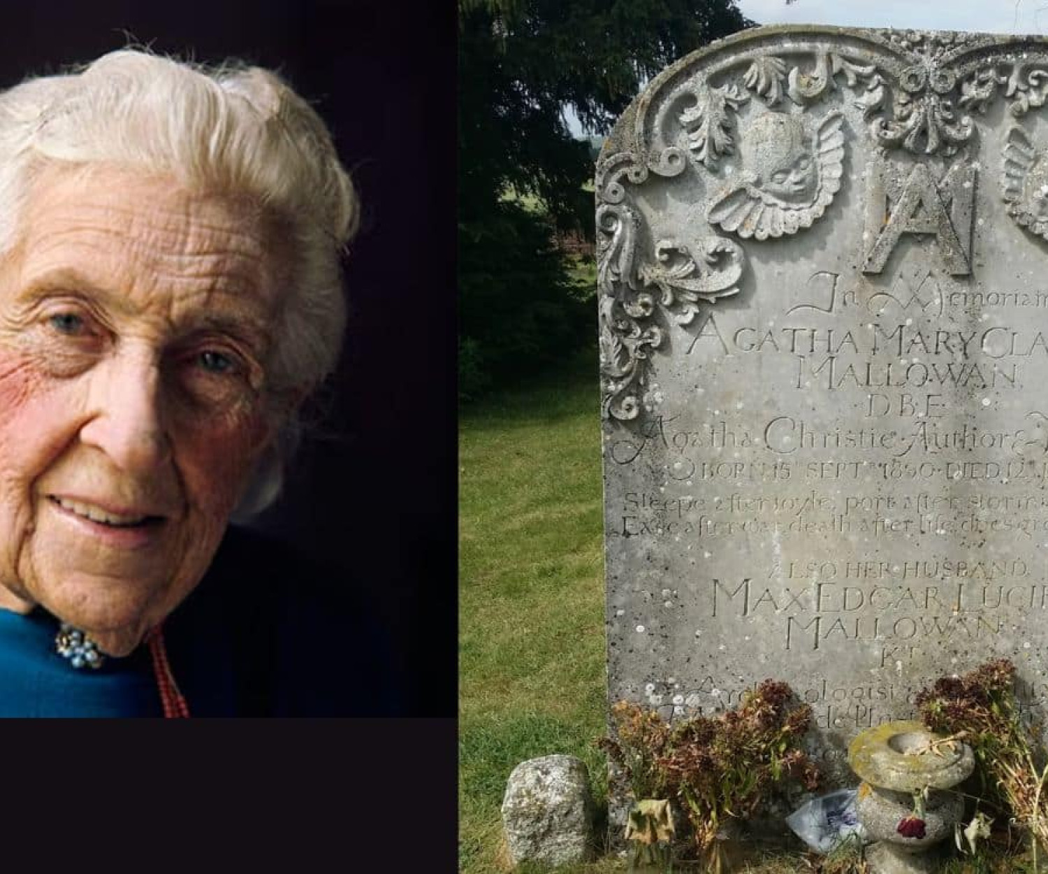 Agatha Christie's grave