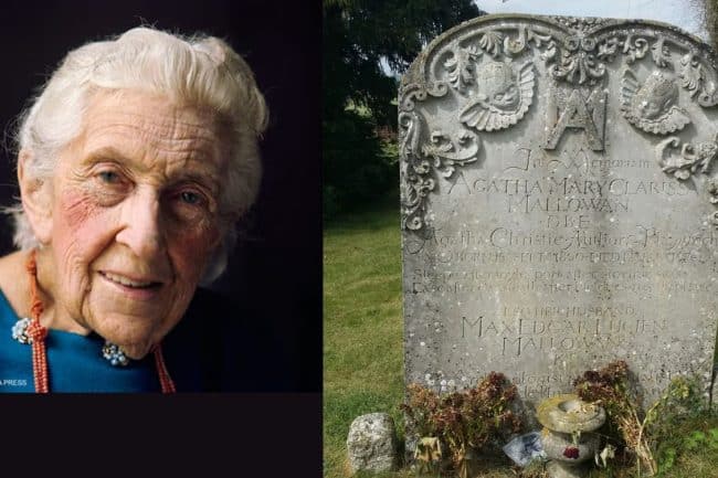 Agatha Christie's grave