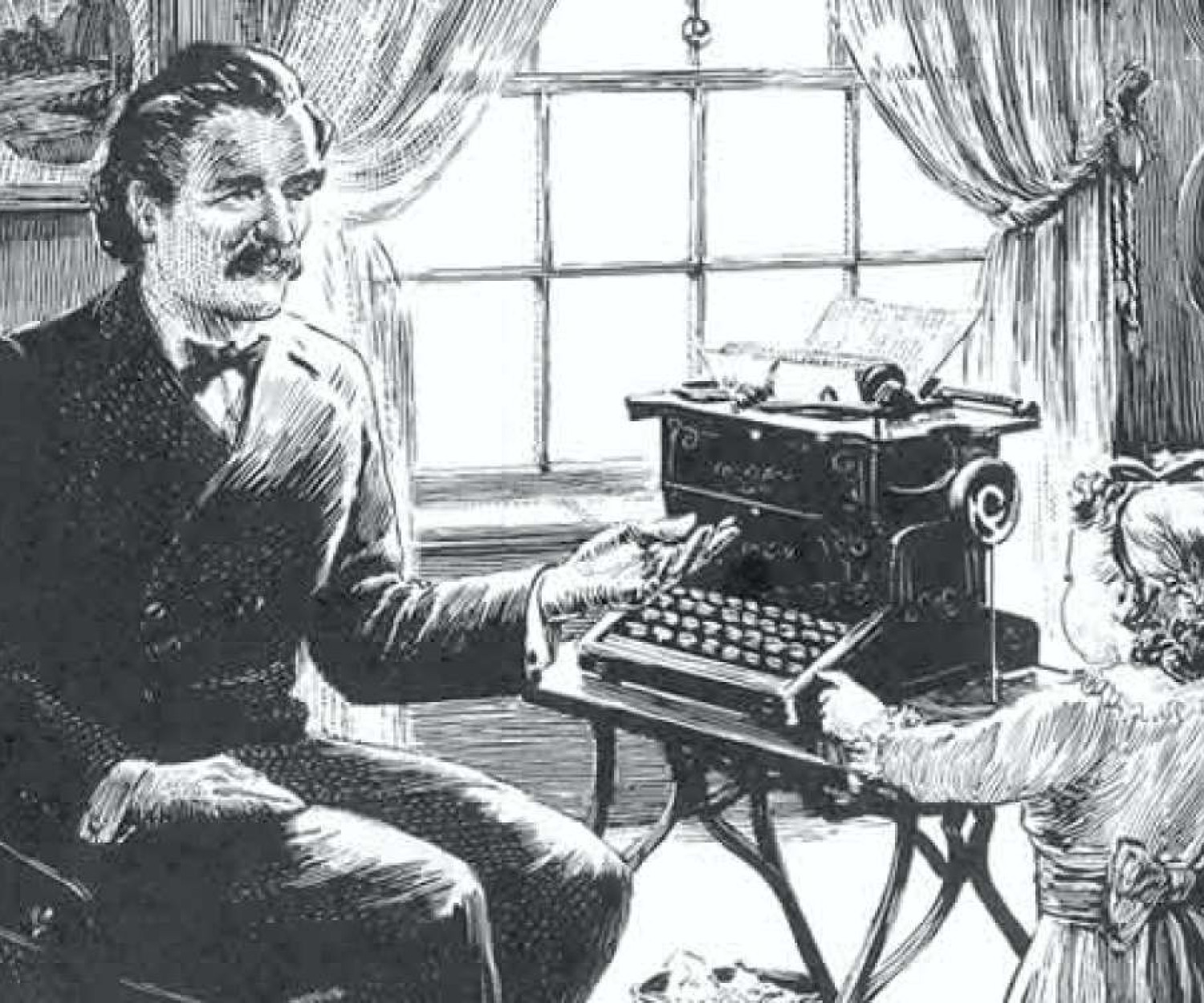 Mark Twain's typewriter