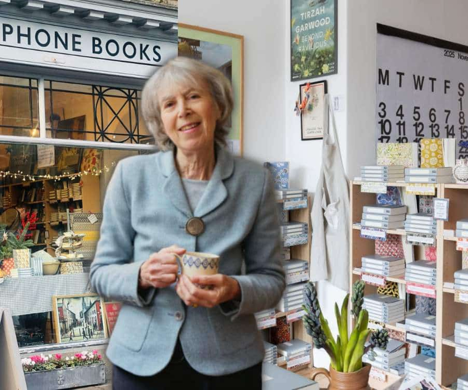 Persephone Books with founder Nicola Beauman