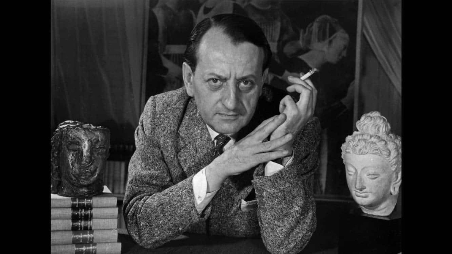 André Malraux, French writer and statesman