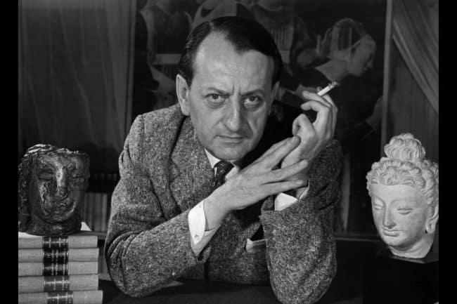 André Malraux, French writer and statesman