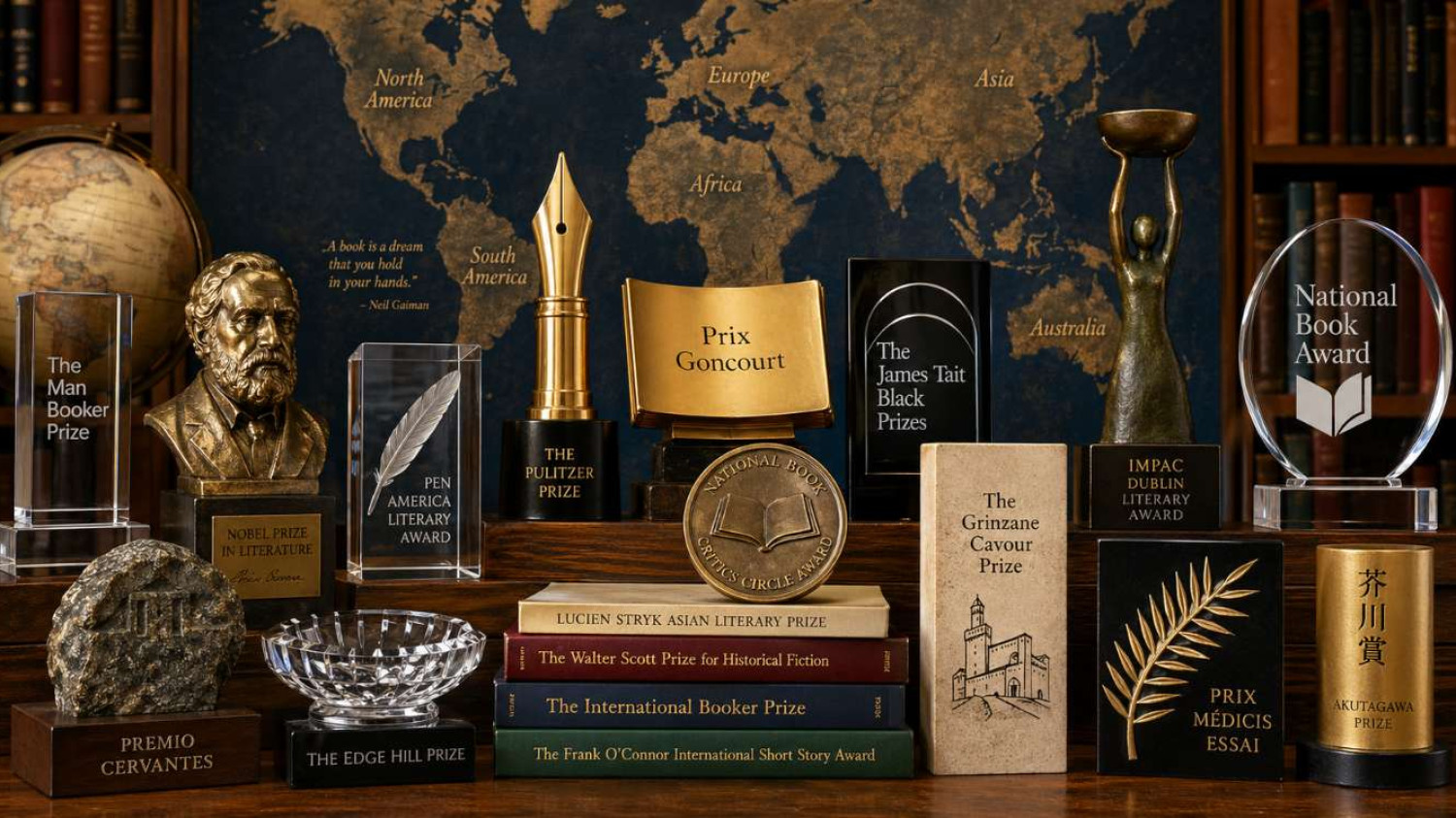 Global literary honours