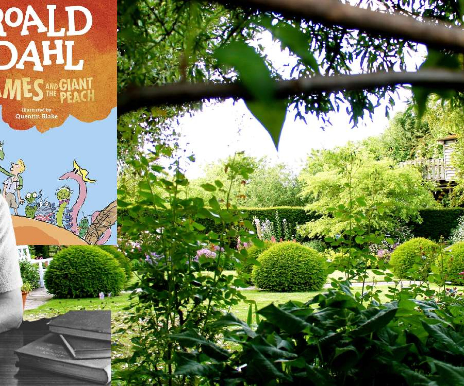 Roald Dahl & his garden