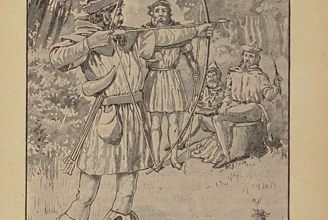Illustration from The Tale of Robin Hood and His Merry Men