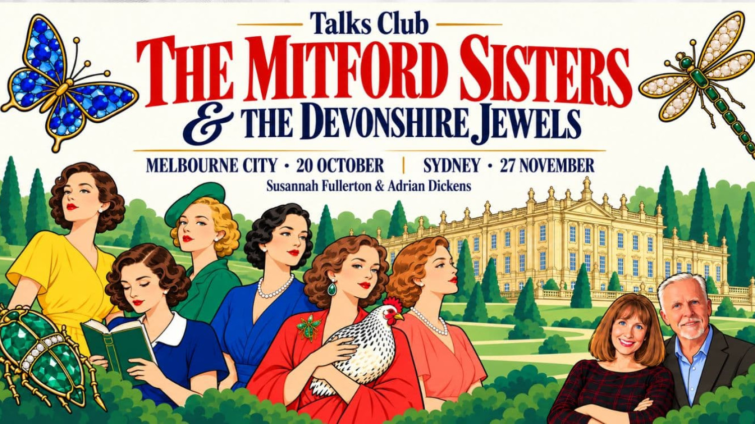 The Mitford Sisters & The Devonshire Jewels